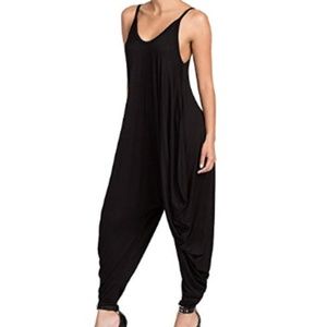 loose fit romper jumpsuit